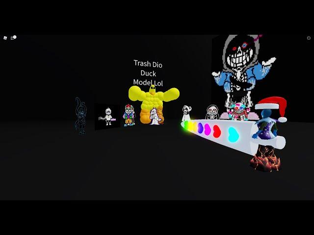 Undertale 3D Boss Battles All D7 Bosses (Cuts PerDeath) [ROBLOX]