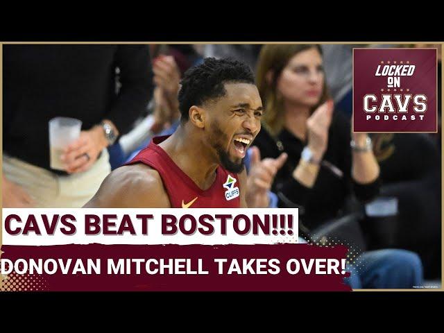 Donovan Mitchell's ELECTRIC 4th Quarter | Cleveland Cavaliers Beat Boston Celtics! | DG Steps Up!