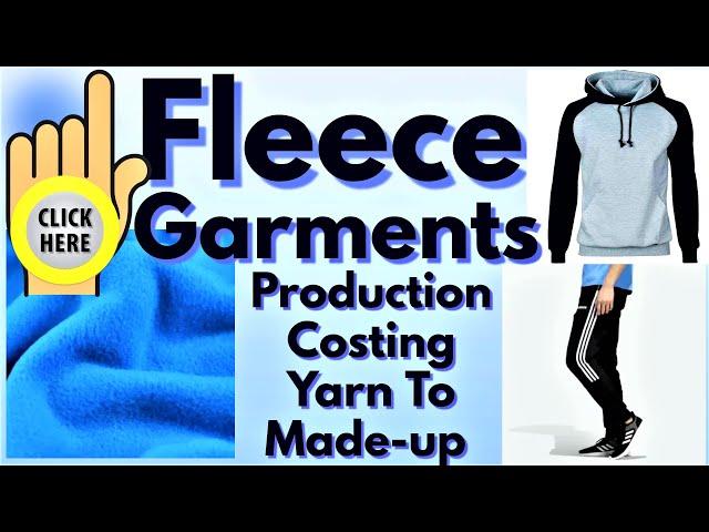 Fleece Garments Manufacturing Process | Read Disclaimer statement in description of this video