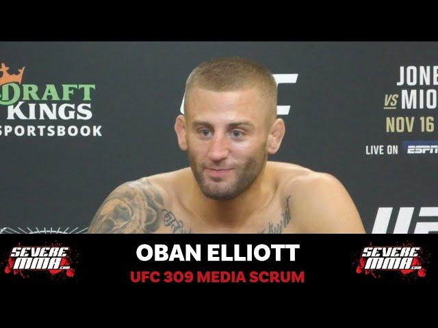 Oban Elliott UFC 309 Post-Fight Press Conference