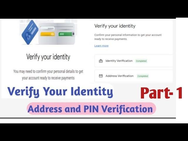 You may need to confirm your personal details to get your account ready to receive payments. Part 01
