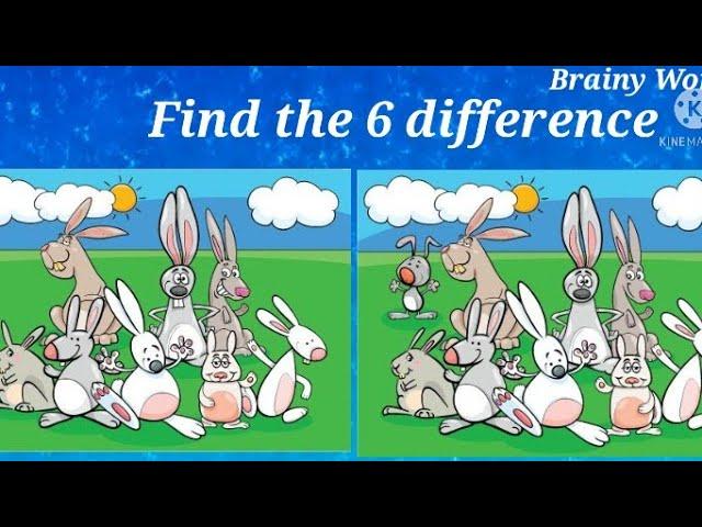 Spot the difference | Brain Storming | Brainy World