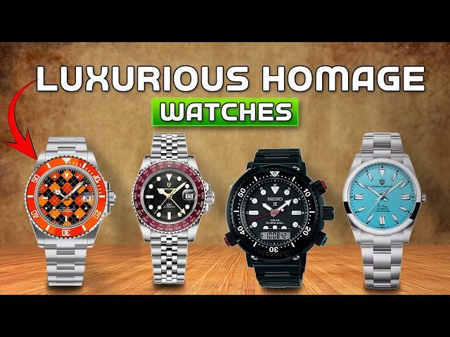 10 Luxurious Homage Watches That Won't Break The Bank