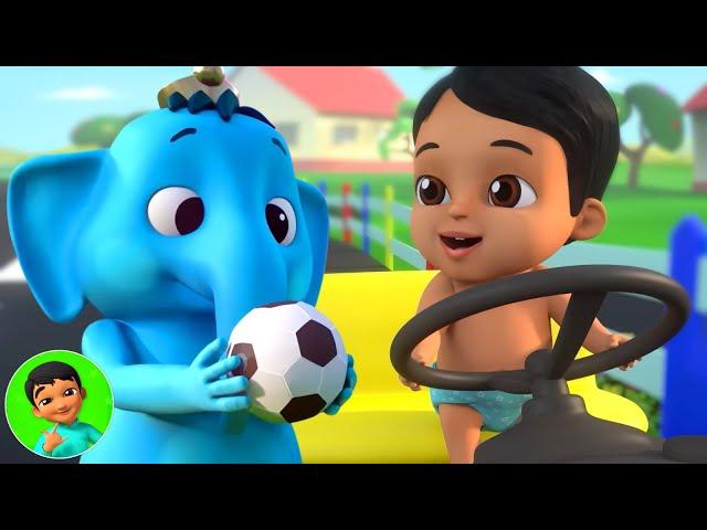 Hathi Raja Kahan Chale, हाथी राजा, Bandar Mama + More Hindi Cartoon Videos and Rhymes for Kids