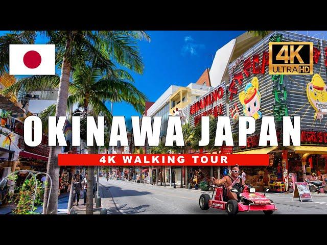  Okinawa, Japan 4K Walking Tour  Summer Beach town in Naha, Okinawa | 4K HDR 60fps