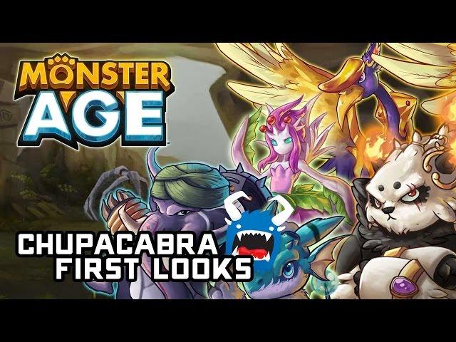 Monster Age Mobile Preview - Battle and Evolve Monsters (Chupacabra First Looks)