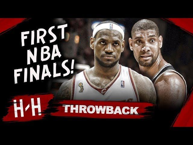 Throwback: LeBron James FIRST NBA Finals! Full Series Highlights vs San Antonio Spurs | 2007 Finals