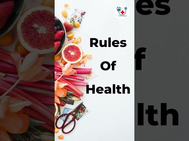 Rules Of Health | eGlobalDoctors