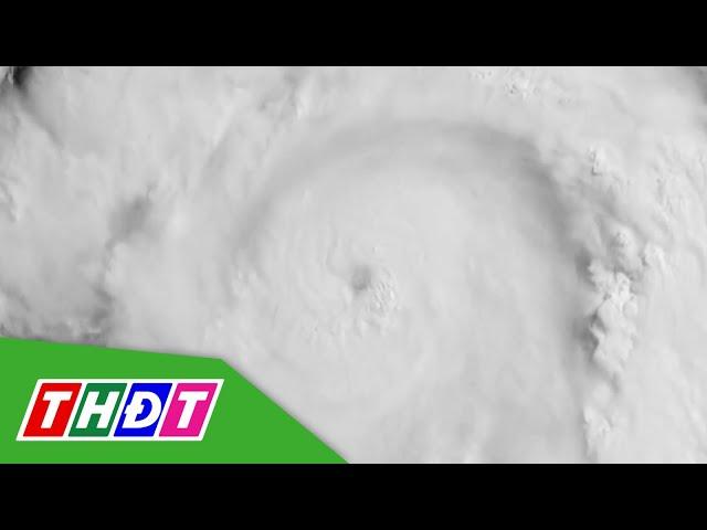 Xuất hiện siêu bão đầu tiên của năm 2025 với sức mạnh hủy diệt | THDT