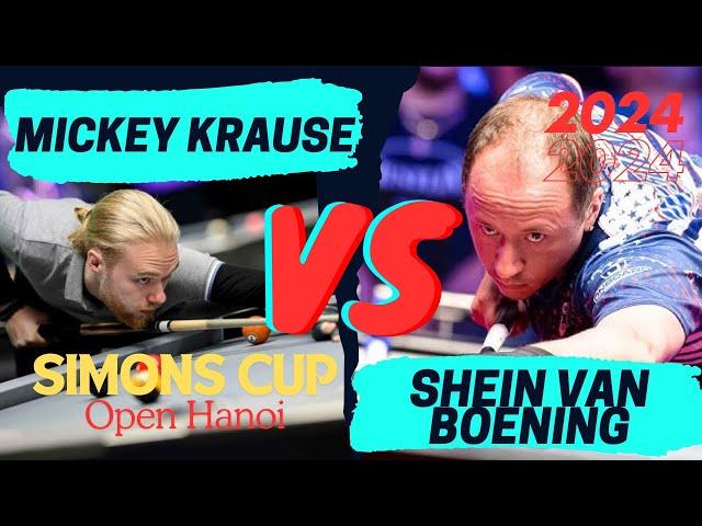 Shane Van Boening VS Mickey Krause Se Enfrentan En Open 9 Ball De China Billar Championship 2024