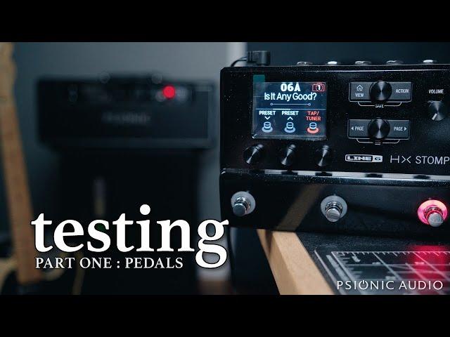 Testing the HX Stomp | Part One : Pedals