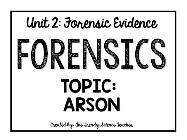 Arson Investigation (Forensics)