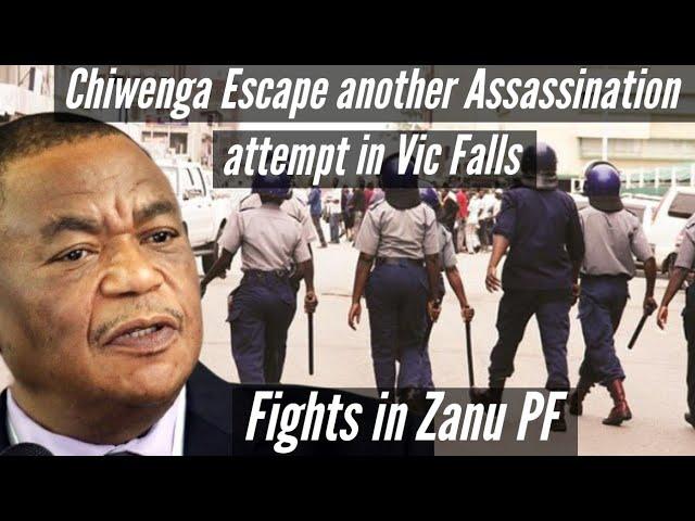 Chiwenga Escape another Assassination attempt in Vic Falls 