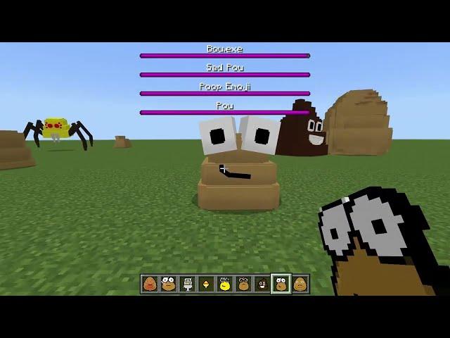 Pou (Bou's Revenge) ADDON in Minecraft PE