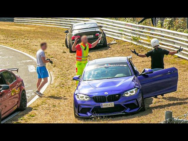 DANGEROUS & STUPID MOMENTS AT THE NÜRBURGRING! ANGRY Drivers, BIZARRE Situations & BAD Actions!