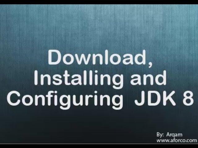 Java:Installing jdk 1.8.0 on Windows 8