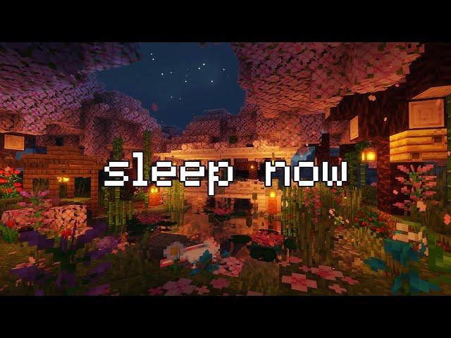 everyone is asleep but you...(minecraft c418 + soft rain ambience)