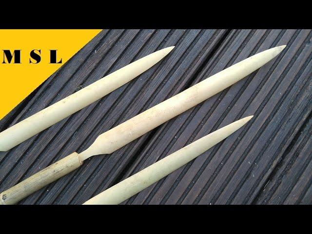 The Making of a Primitive Jungle Survival Bow and Arrow