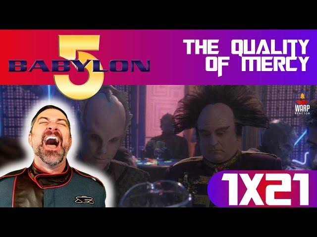 Babylon 5 1x21 'The Quality of Mercy' - Londo & Lennier! REACTION & REVIEW!