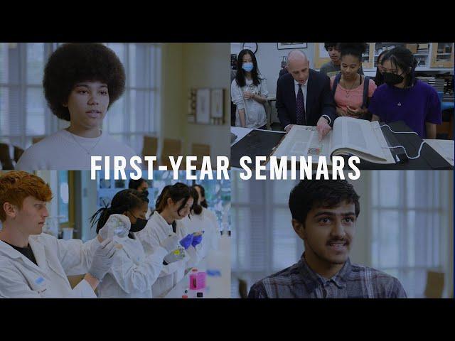 First-Year Seminars at Johns Hopkins University #johnshopkinsuniversity #jhuartssciences