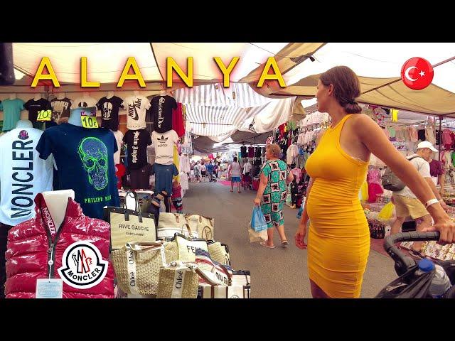  ALANYA Street BAZAAR on Mondays . FAKE Market in OBA #turkey #alanya #antalya #bazaar #oba