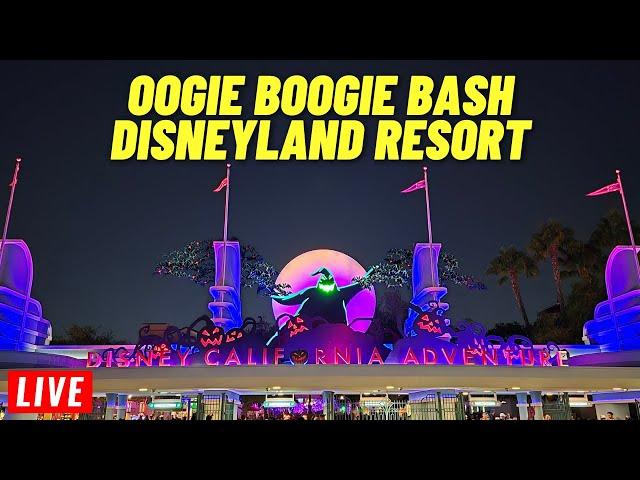  LIVE: Oogie Boogie Bash at Disney's California adventure - Disneyland Resort 9/22/2024