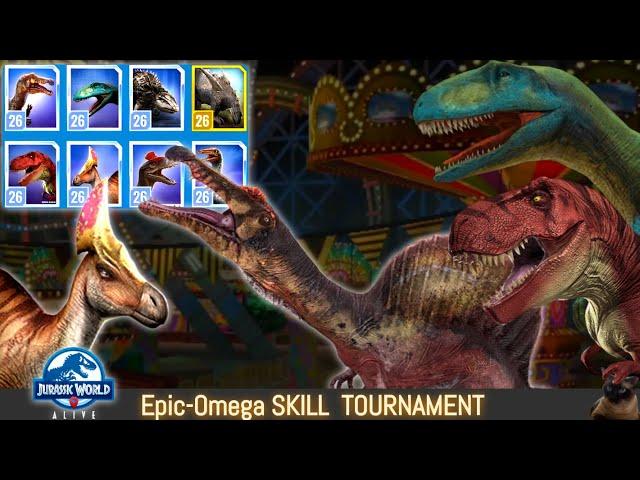 Spinosaurus Aegyptiacus & Mattel T.Rex Compete at the SKILL TOURNAMENT