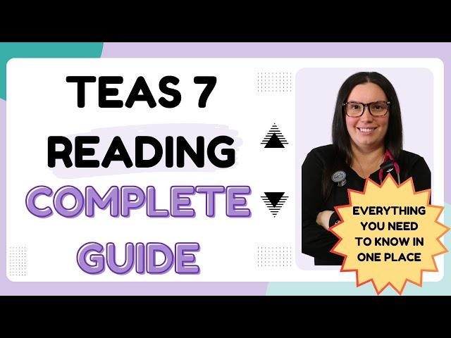 Comprehensive 2025 ATI TEAS 7 Reading Study Guide With Practice Questions And Answers