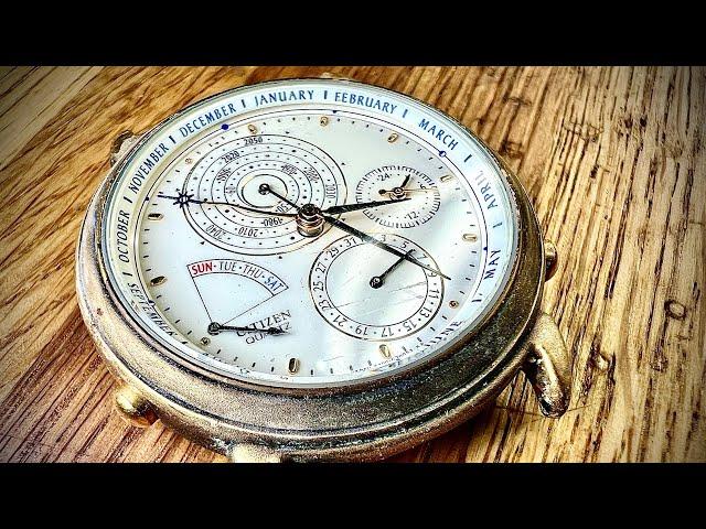 100 years perpetual calendar but you’ll be shocked to see what it’s made from - full restoration