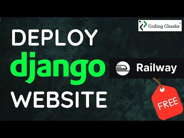 Deploy your Django app on Railway [Free] | Alternative to Heroku