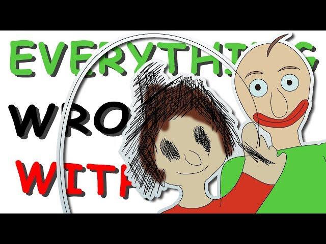 Everything Wrong With Baldi's Basics in Education and Learning in 7 and Half Minutes