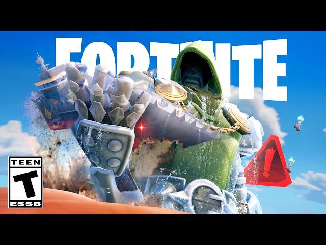 HE'S FINALLY ARRIVED To Fortnite... (Live Event Update)