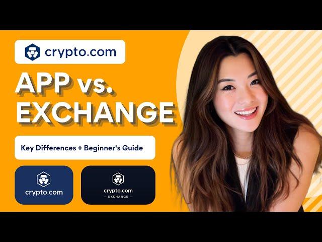 Crypto.com App vs. Exchange | What Are The Differences? | Beginner’s Guide