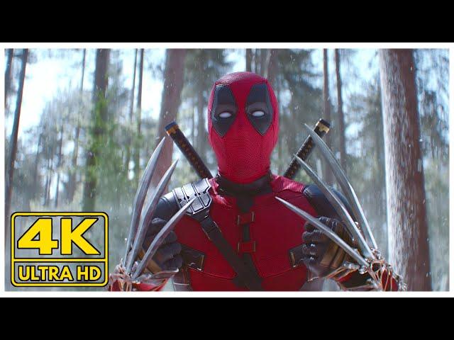 All Deadpool Fight Scenes 4K (2016 - 2024)