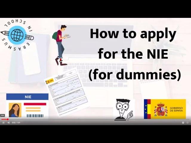 How to apply for NIE (for dummies)