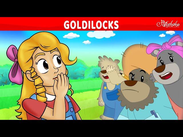 Goldilocks Cartoon Series: 6 Episodes  | Bedtime Stories for Kids in English | Fairy Tales