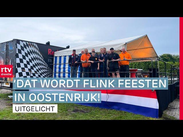 Vrienden bouwen vrachtwagentrailer om tot één groot Formule 1-feestpaleis! | RTV Drenthe