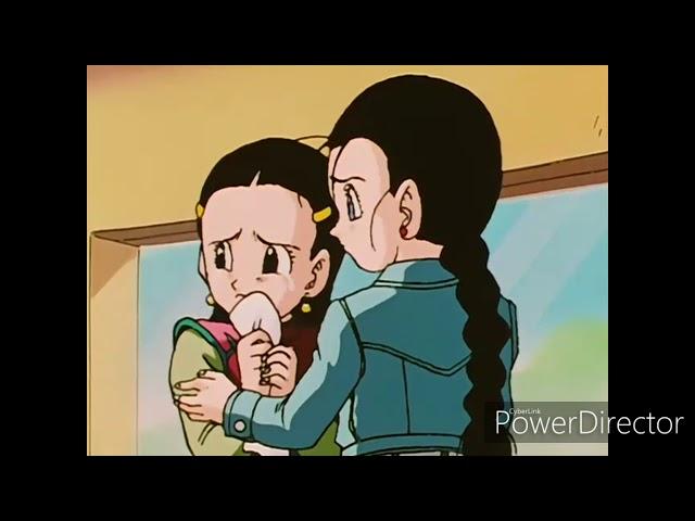 Goku becomes young again||chi chi cry out due to goku's age||dragon ball gt