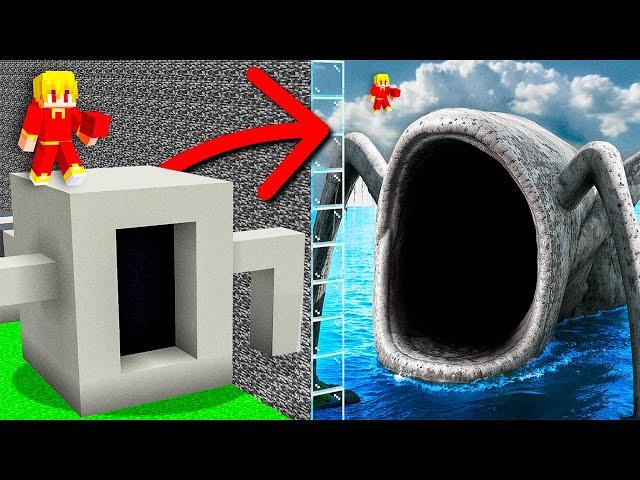 I Cheated With SEA EATER in Minecraft Build Battle!