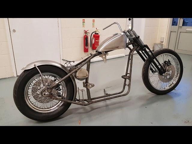 Triumph Bonneville 790cc 865cc Twins Full Custom Rolling Chassis