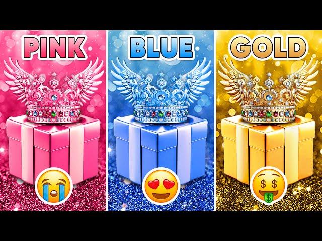 Choose Your Gift...! Pink, Blue or Gold ⭐️ Quiz Shiba