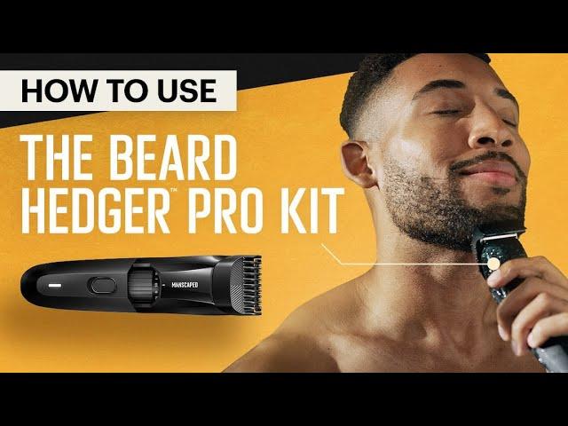 How To Use The Beard Hedger® from MANSCAPED®