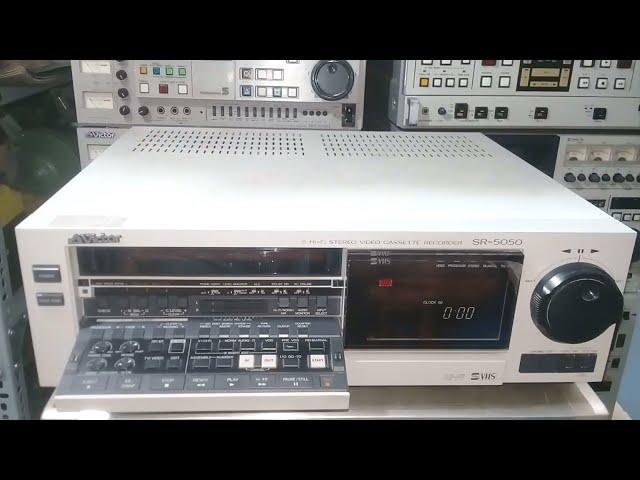 Victor SR-5050 (JVC HR-S10000) Semi-Pro S-VHS VCR