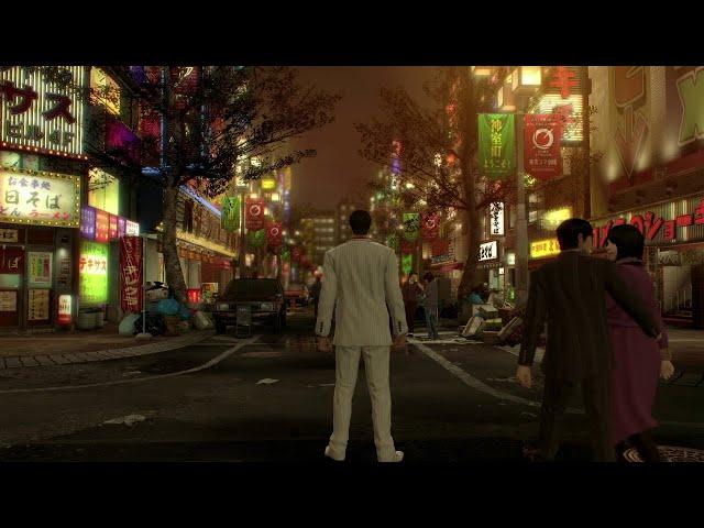 It's 1988 and you're enjoying the Kamurocho nightlife... (Ambient walkalong) (Yakuza 0)