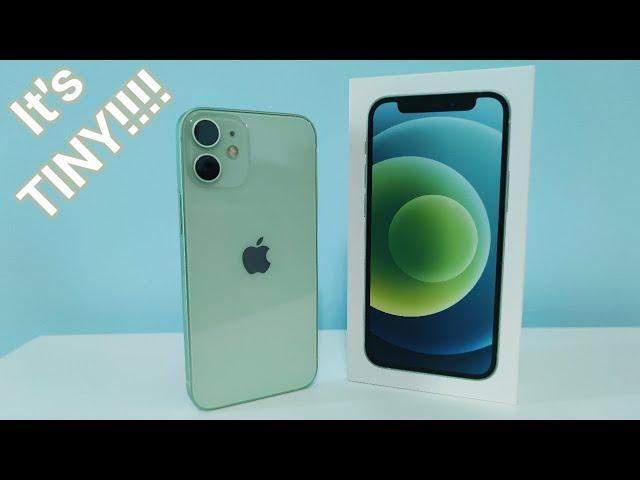 Apple iPhone 12 Mini Green Unboxing & First Impressions!