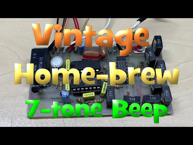 EP 181 - Vintage 7-tone roger beep - can i make it great again ?