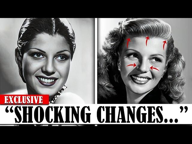 20 RARE Pre-Plastic-Surgeries in Old Hollywood History