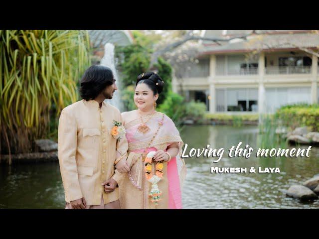 Indian Thai Traditional Royal Wedding in Thailand | Mukesh & Laya Wedding | Indian Thai Couple