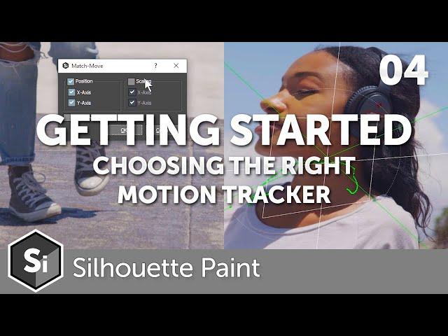 Silhouette Paint - Getting Started - Motion Tracking Comparison