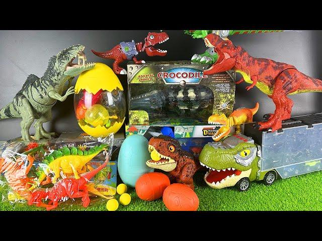 Jurassic World Unboxing Review Asmr Giganotosaurus T Rex Dragon Giant Crocodile Dinosaur Eggs